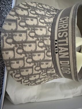 Dior White Box with Gold Logo